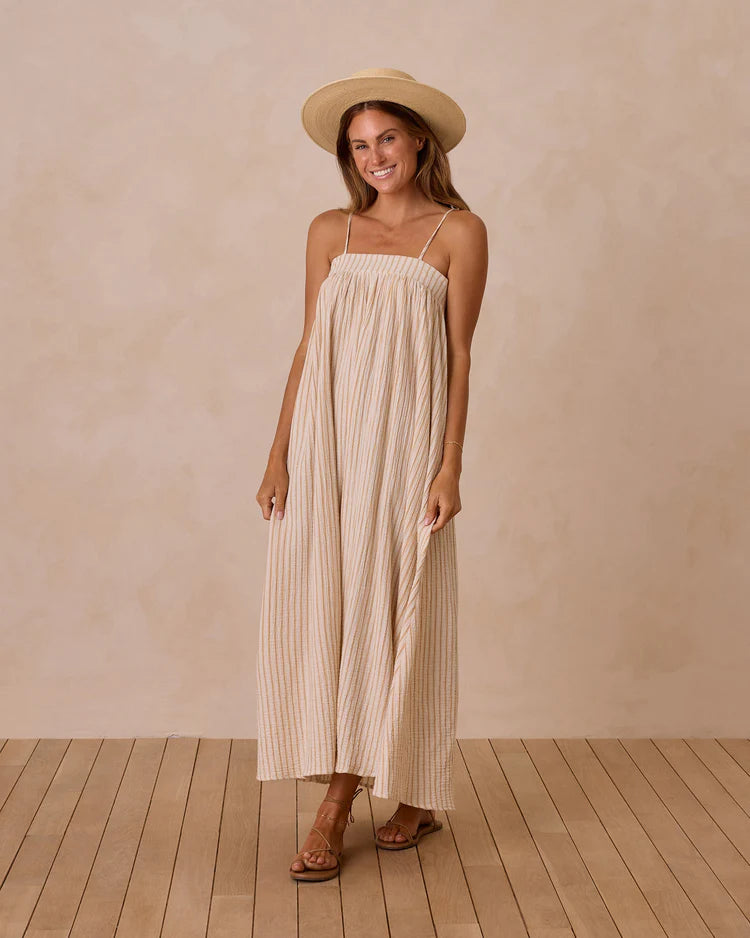 Malea Dress | Marigold Stripe | Rylee & Cru