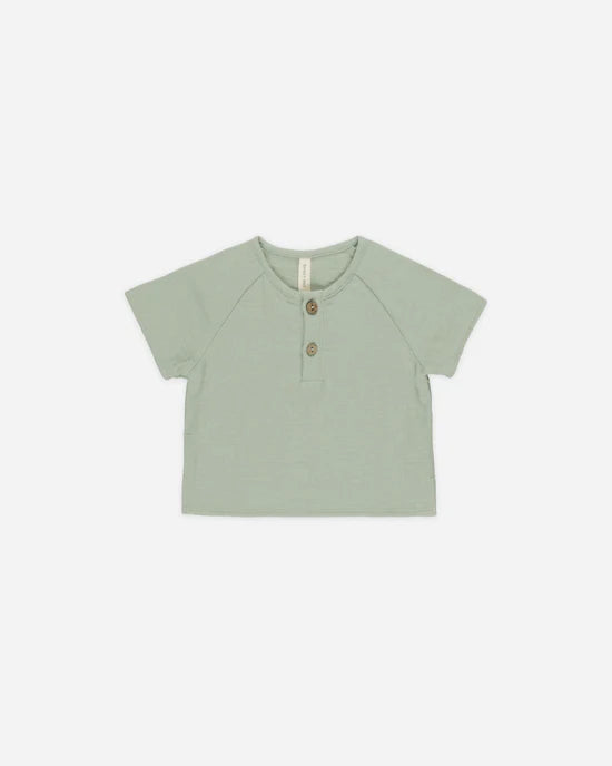 Short Sleeve Zion Shirt | Sage | Quincy Mae