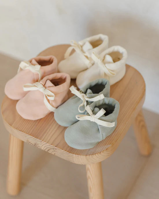 Baby Booties | Sage | Quincy Mae