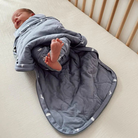 Swaddle Sleep Sack 1.0 TOG | Duvet Bamboo | günamüna | Dino