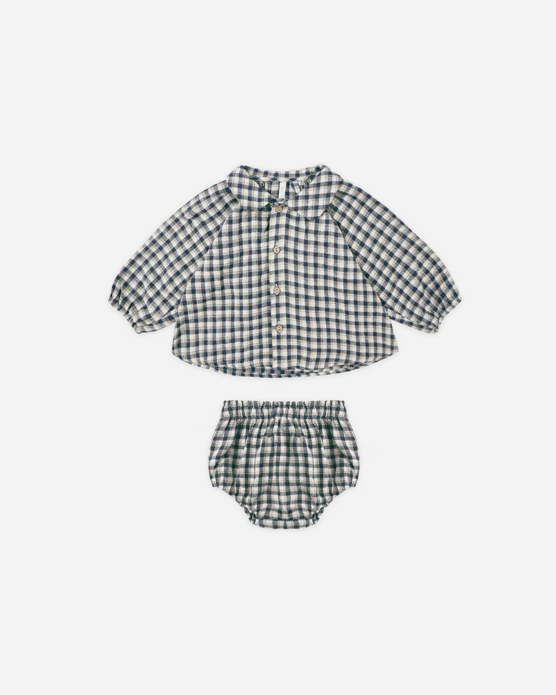 Nellie Set | Navy Check | Rylee & Cru