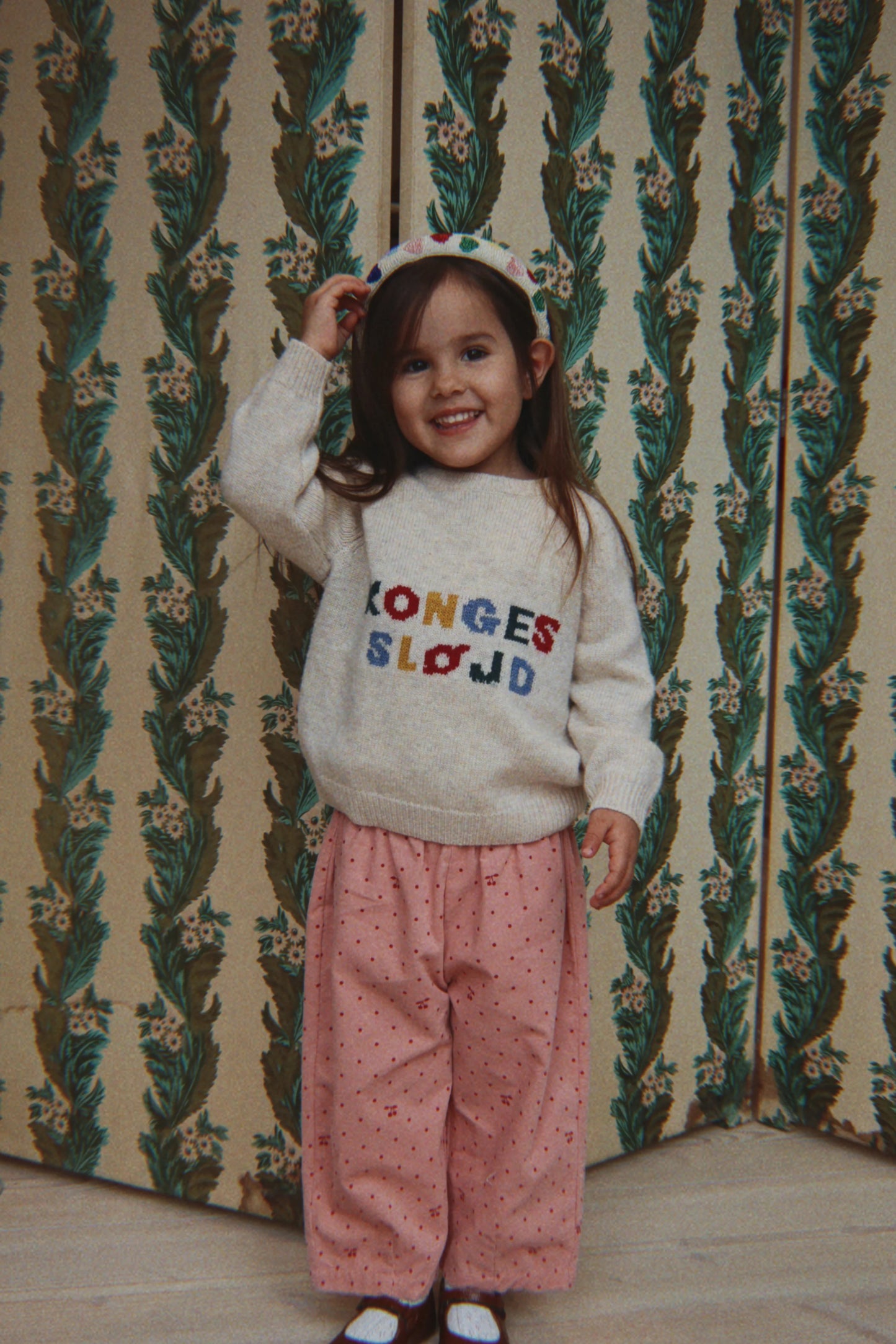Marlo Pants | Cherry Dot Scarlet | Konges Sloejd