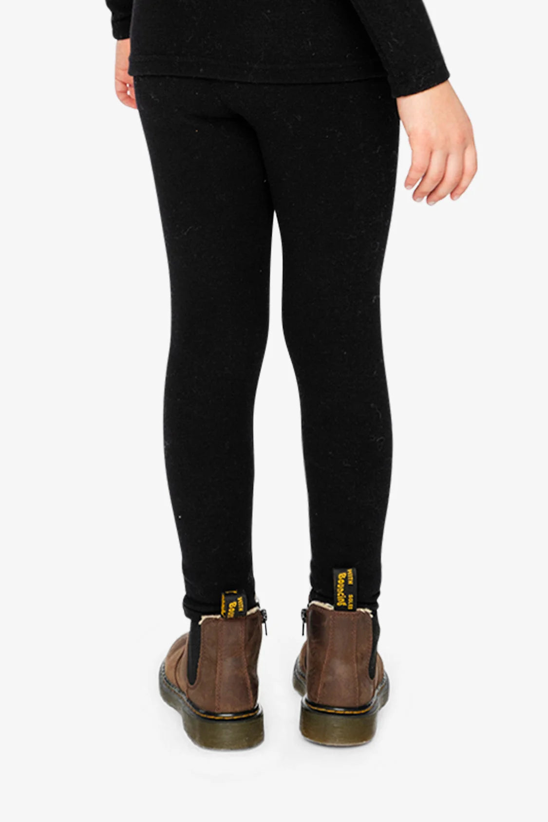 Ribbed Leggings | Black | Deux Par Deux