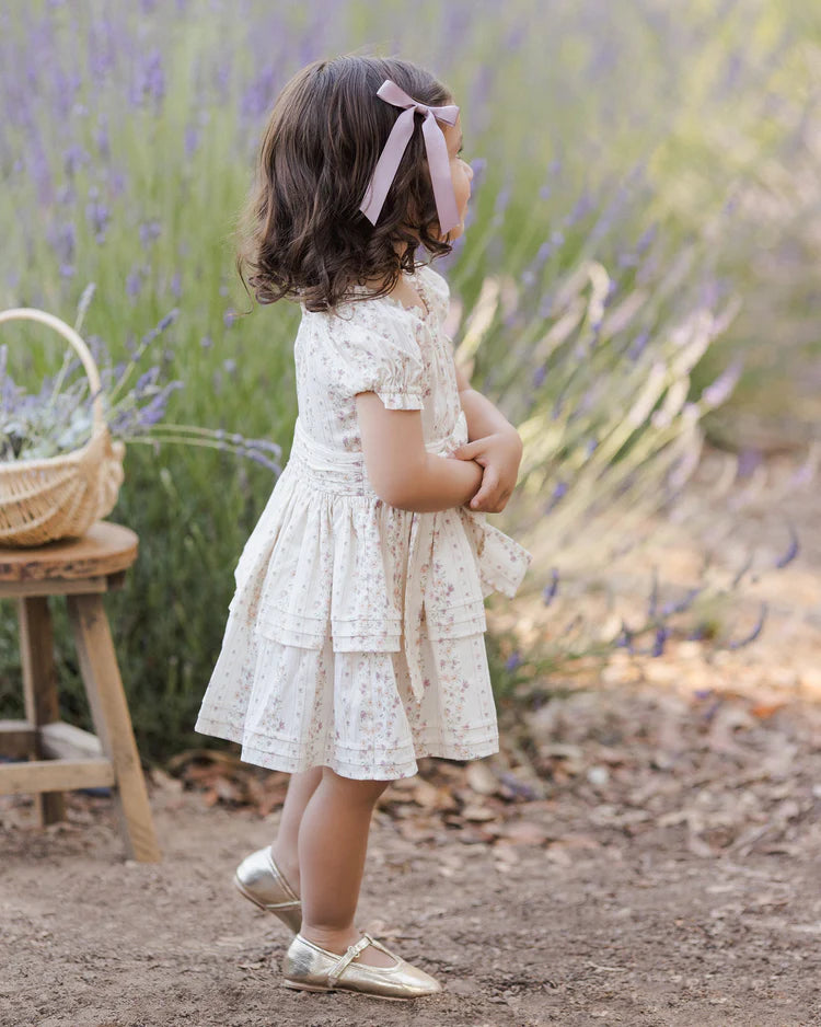Annette Dress | Floral Stripe | Noralee