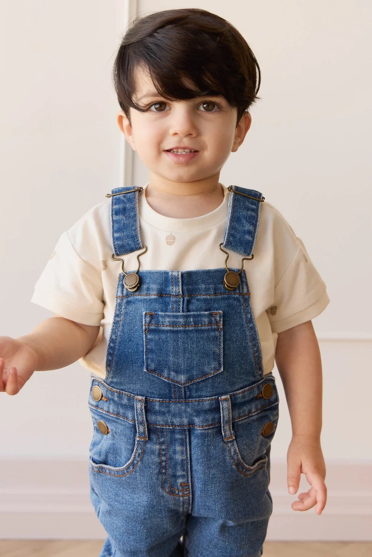 Pima Cotton Hunter Tee - Acorns Tofu | Jamie Kay