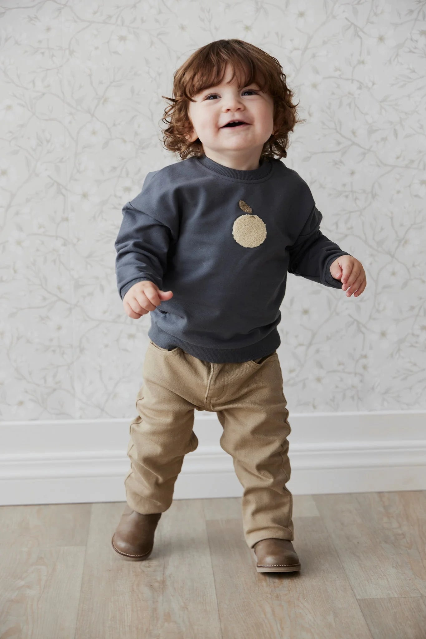 Austin Cotton Twill Pant | Jamie Kay | Woodsmoke