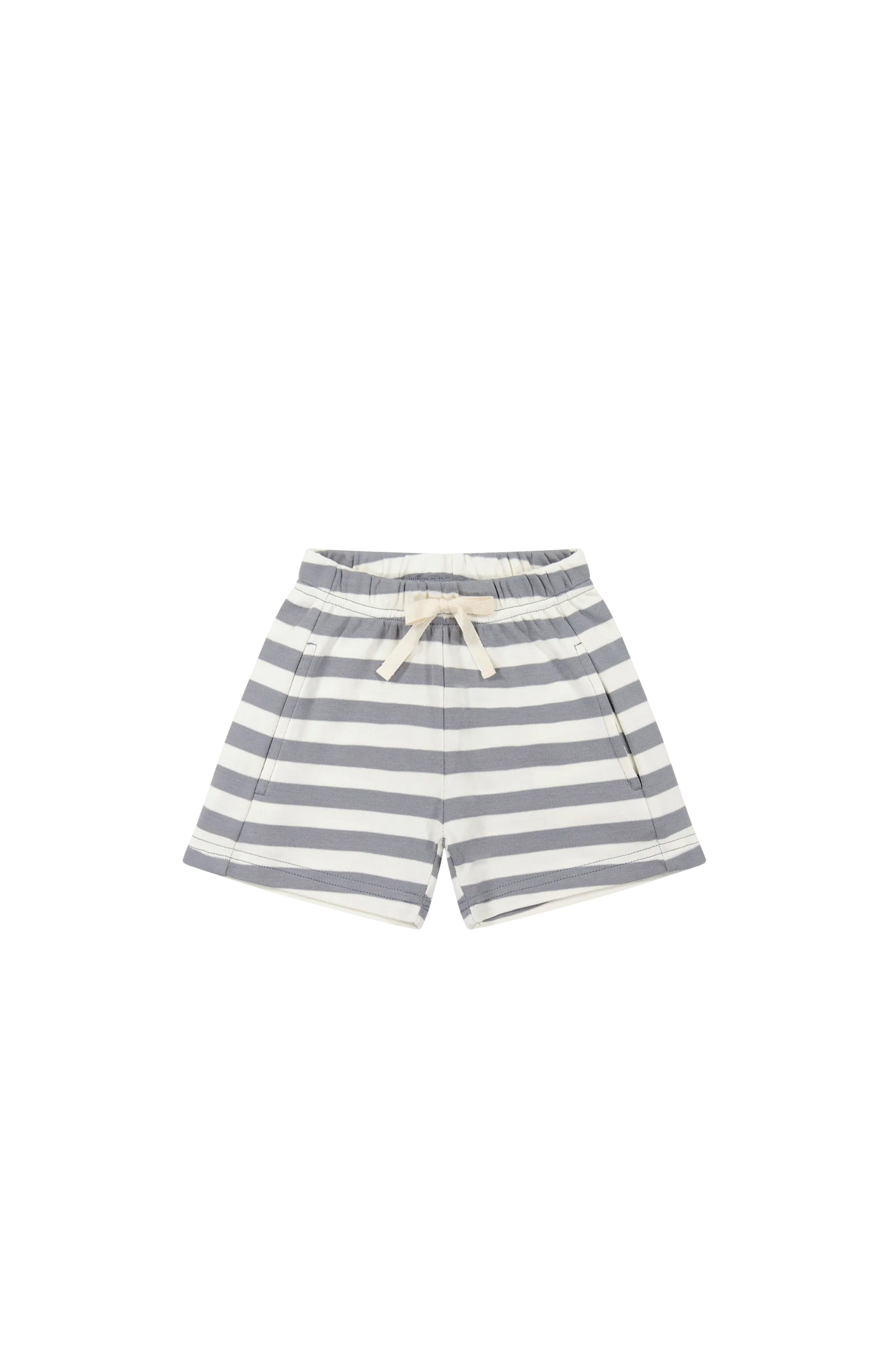 Pima Cotton Jalen Short | Jamie Kay | Arctic Wolf/Frost Gray