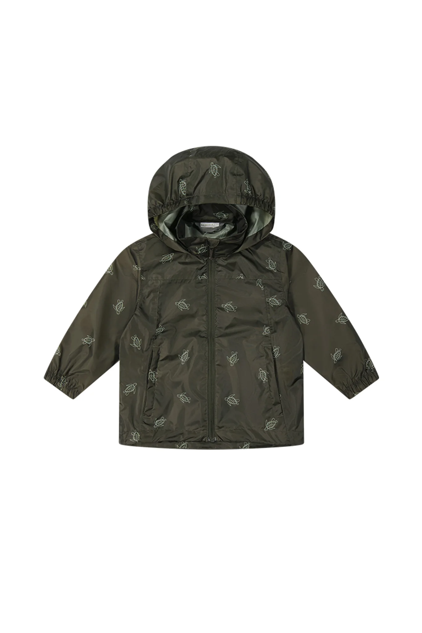 Avery Rain Jacket | Jamie Kay | Turtle Dark Olive
