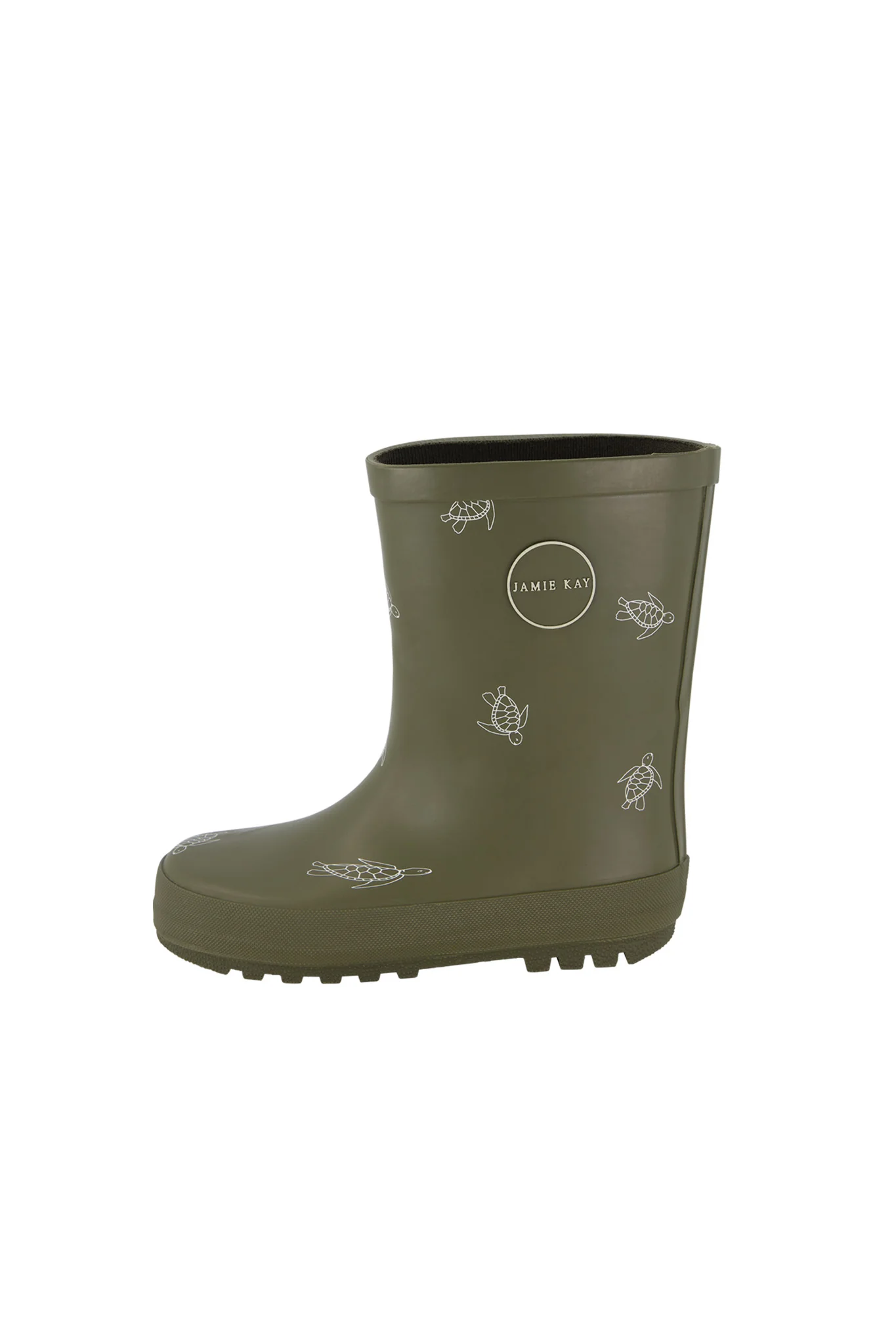 Jamie Kay Rubber Gumboot - Turtle Dark Olive