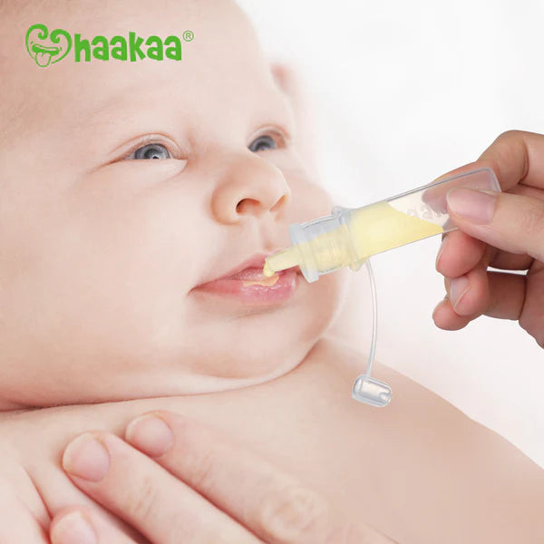 Silicone Colostrum Collector Set 4ml (Pre-Sterilised) | Haakaa