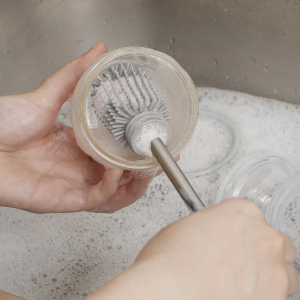 Haakaa Double-Ended Silicone Cleaning Brush
