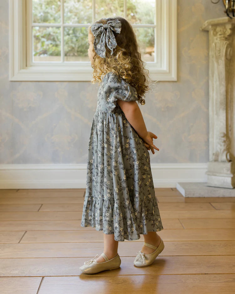 Augusta Dress | French Blue Floral | Noralee