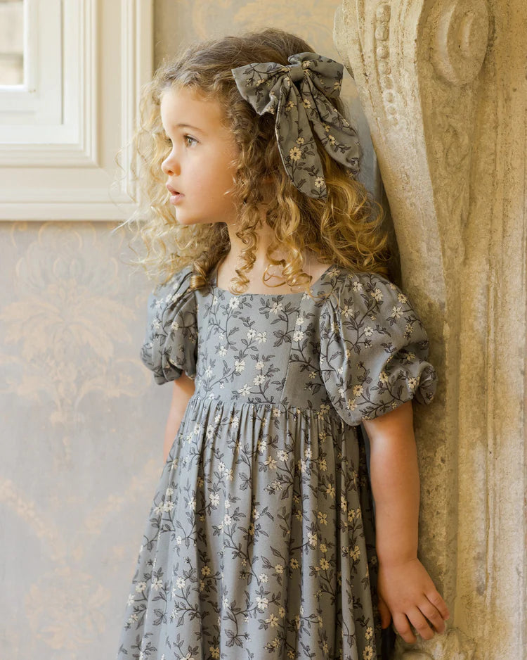 Everly Bow | French Blue Floral | Noralee