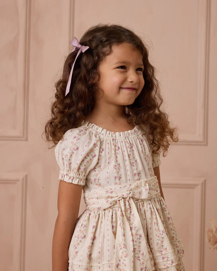 Annette Dress | Floral Stripe | Noralee
