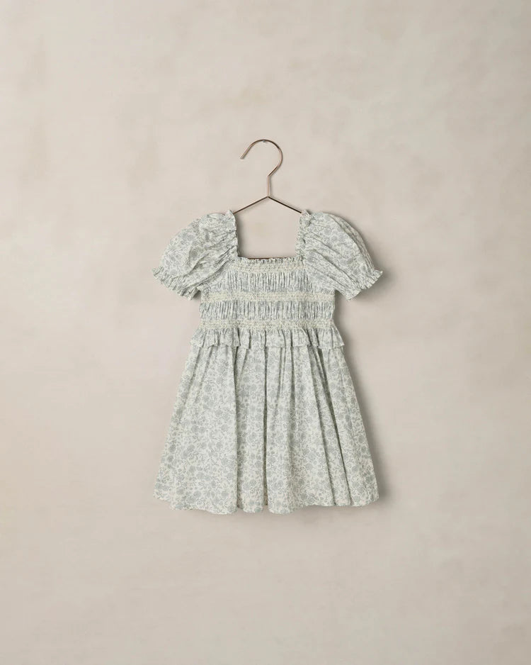 Olivia Dress | Sky Floral | Noralee