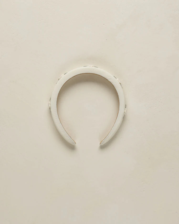 Padded Headband | Ivory  | Noralee