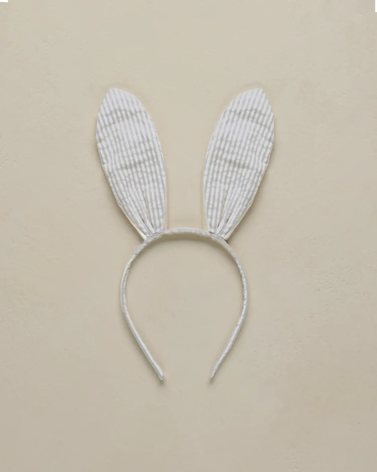 Bunny Headband | Sage Stripe | Noralee