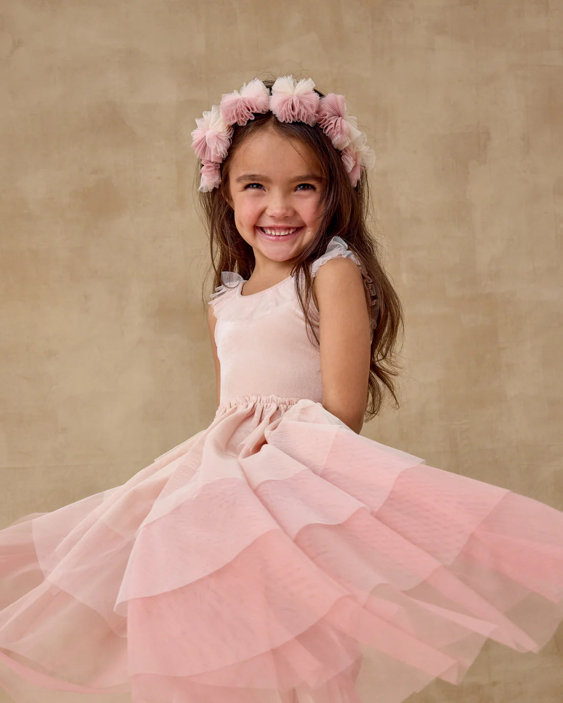 Pom Pom Crown + Wand | Pink Ombre | Noralee