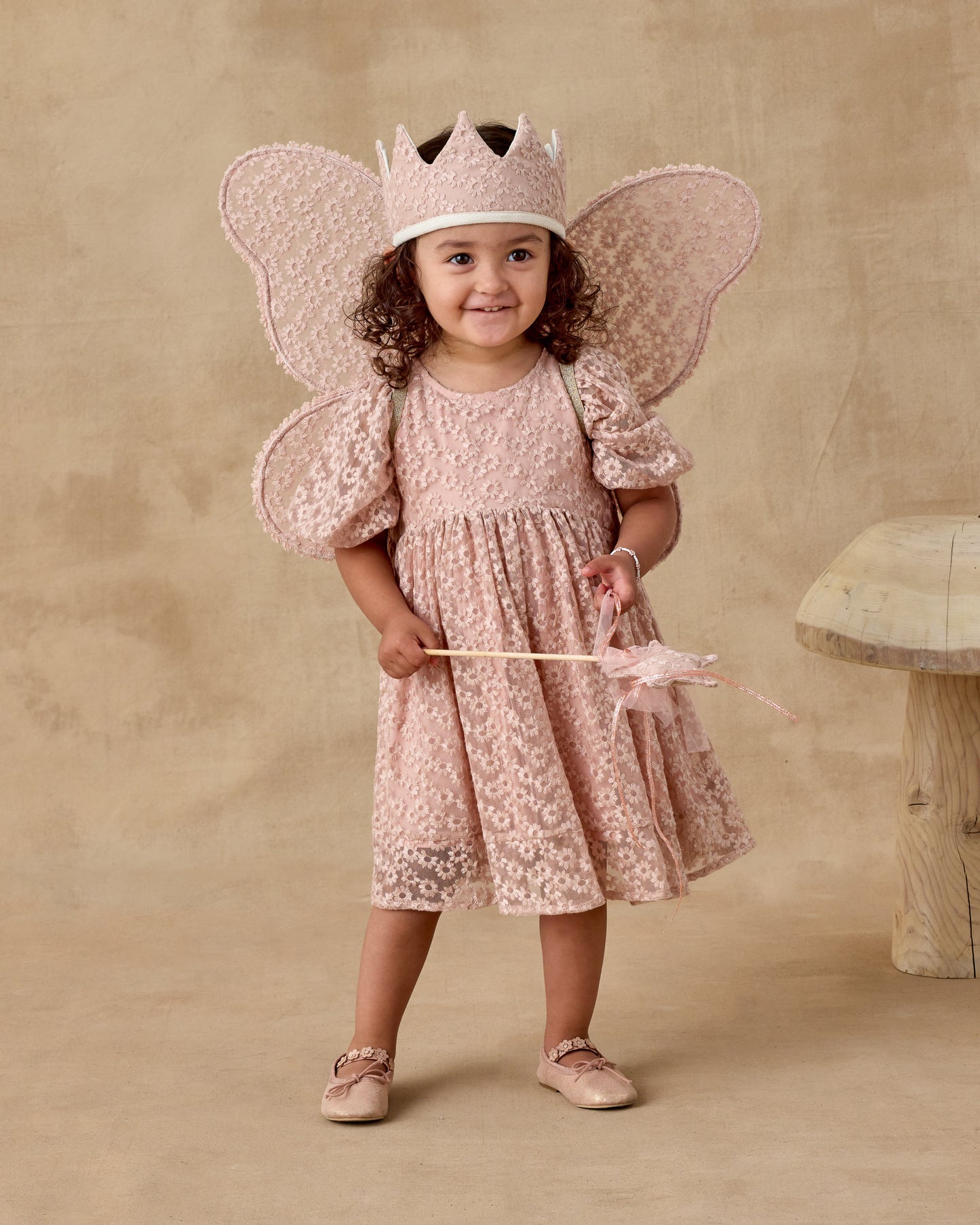 Luna Dress | Rose Embroidered Daisy | Noralee
