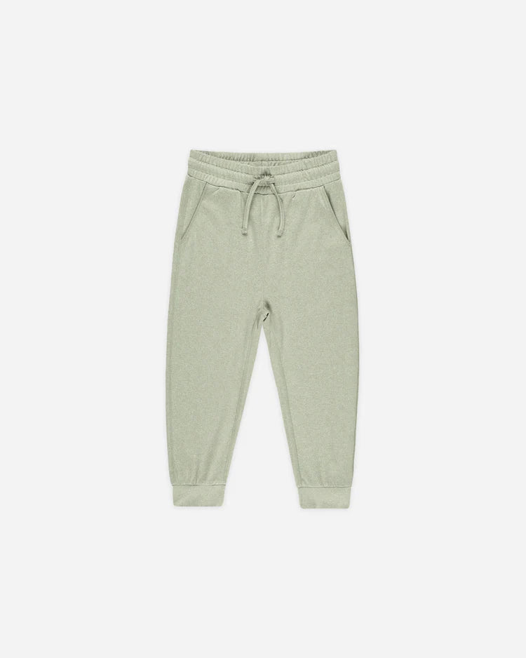 Cadence Tech Jogger | Heathered Sage | Rylee & Cru