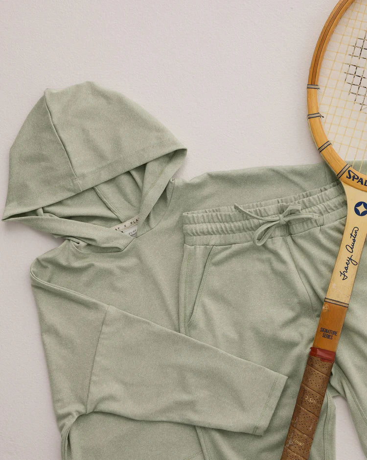 Cadence Tech Jogger | Heathered Sage | Rylee & Cru