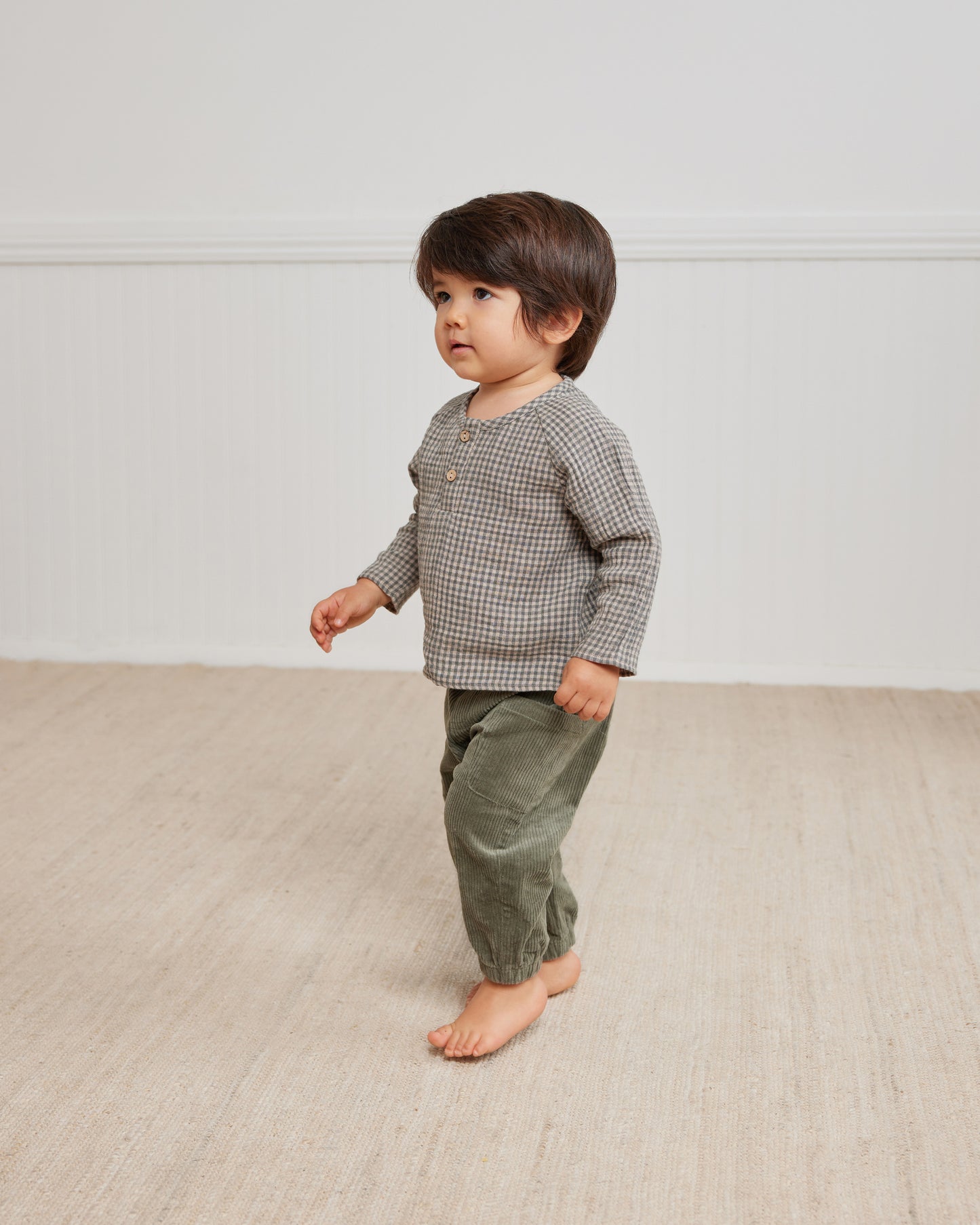 Zion Shirt | Quincy Mae | Forest