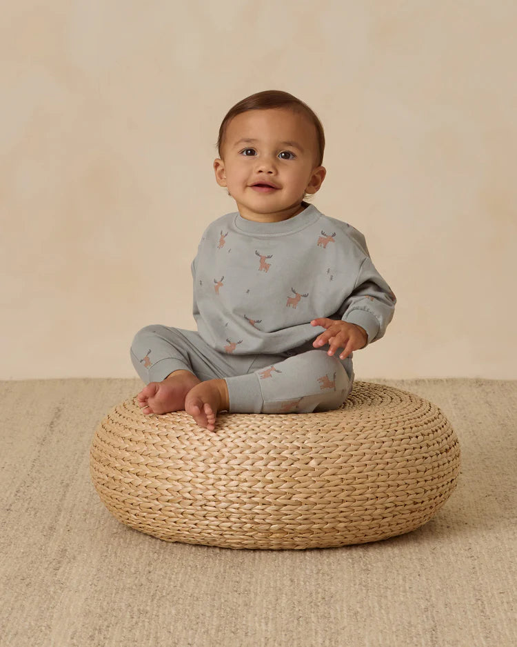 Relaxed Sweat Suit | Moose | Quincy Mae
