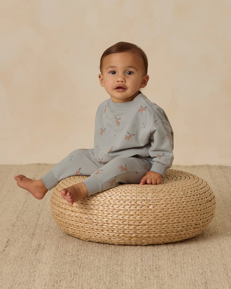 Relaxed Sweat Suit | Moose | Quincy Mae