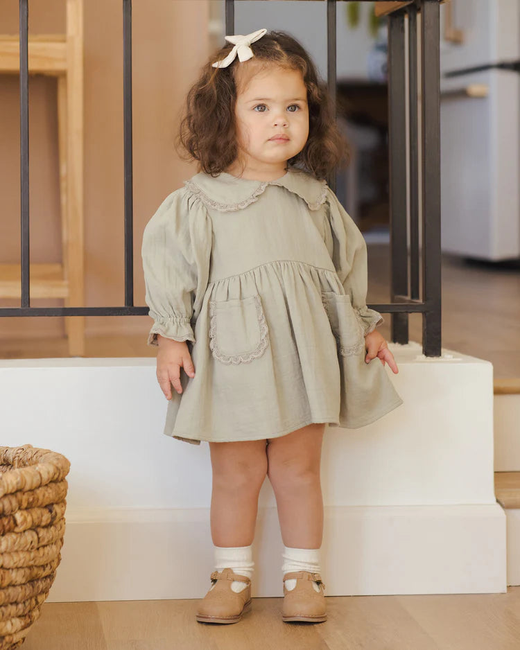 Marisol Dress | Fern | Quincy Mae