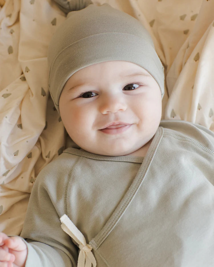 Knotted Baby Hat | Fern | Quincy Mae