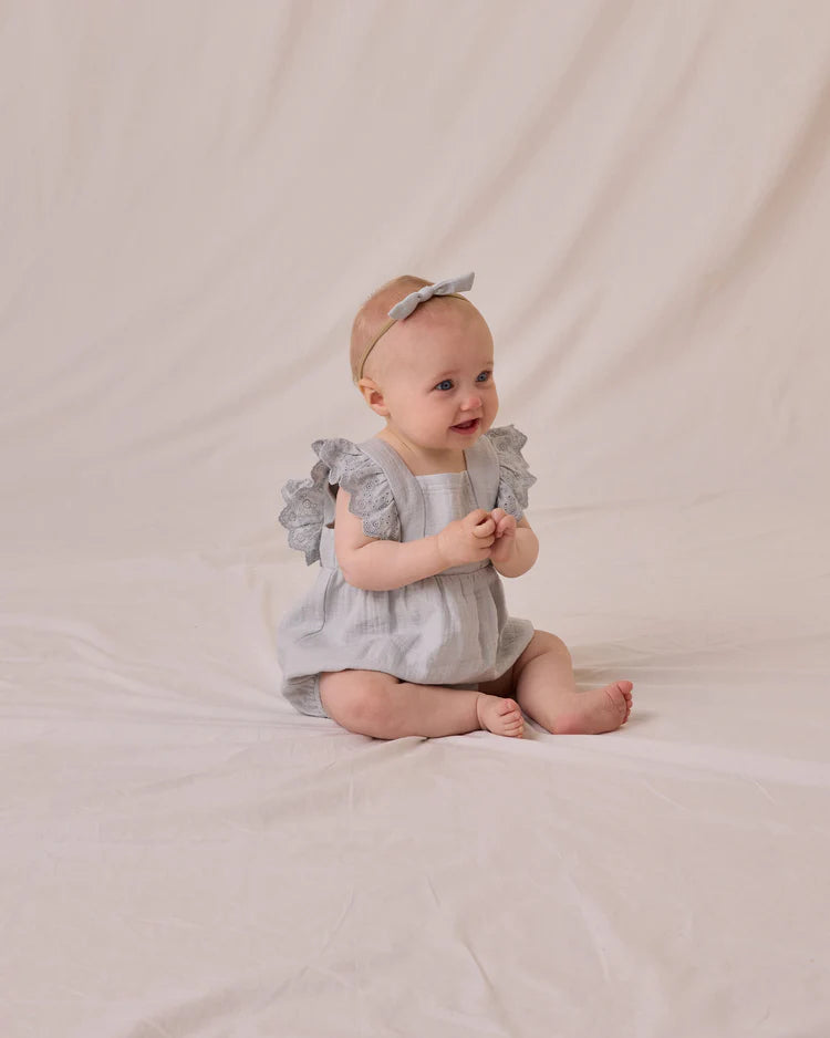 Naomi Romper | Sky | Quincy Mae