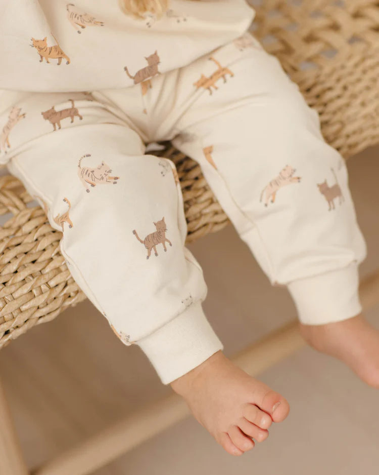 Relaxed Sweat Set | Cats | Quincy Mae