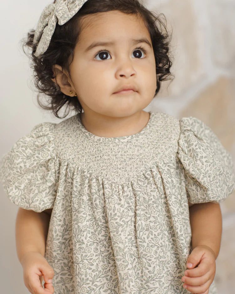 Carina Dress | Green Garden | Quincy Mae