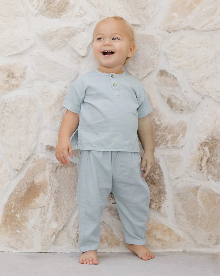 Chambray Pant | Chambray | Quincy Mae