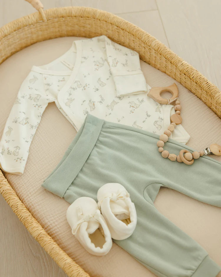 Baby Pant | Sage | Quincy Mae
