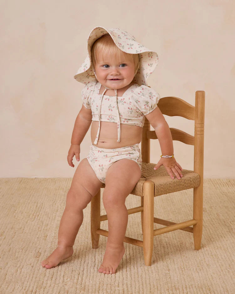 Zippy Two-Piece | Strawberries | Quincy Mae