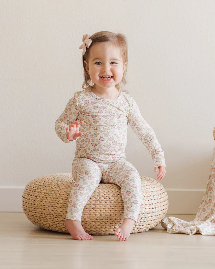 Bamboo Pajama Set | Bloom | Quincy Mae