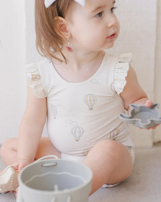 Scoop Back One-Piece | Hot Air Balloons | Quincy Mae