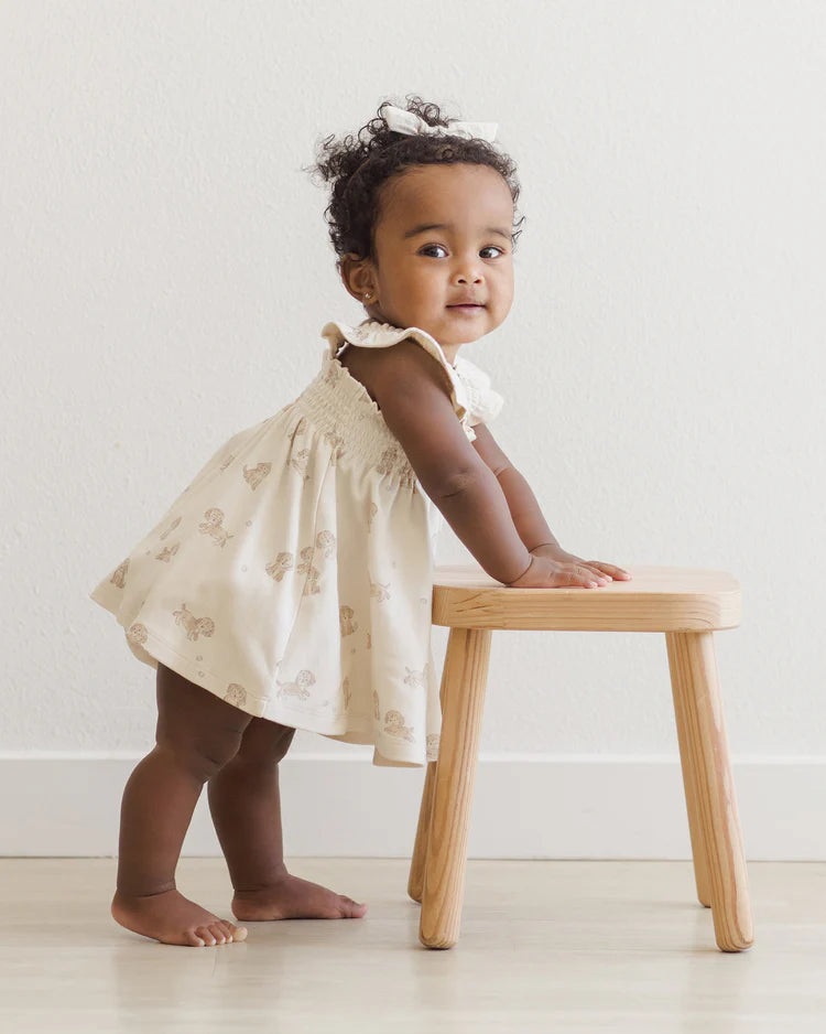 Little Knot Headband | Ivory | Quincy Mae