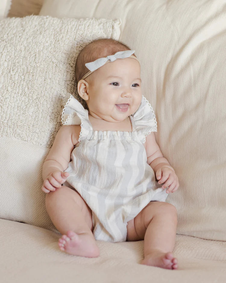 Little Knot Headband | Sky | Quincy Mae