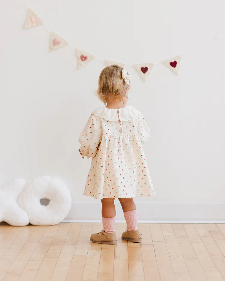 Callie Dress | Quincy Mae | Heart Ditsy