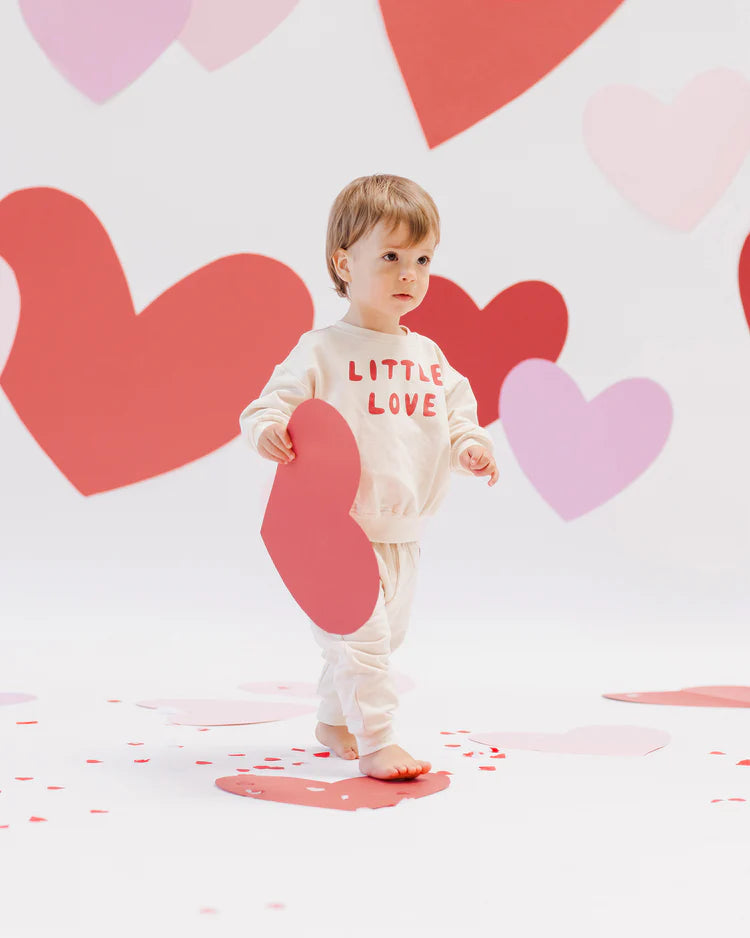 Relaxed Fleece Sweatshirt | Quincy Mae | Little Love