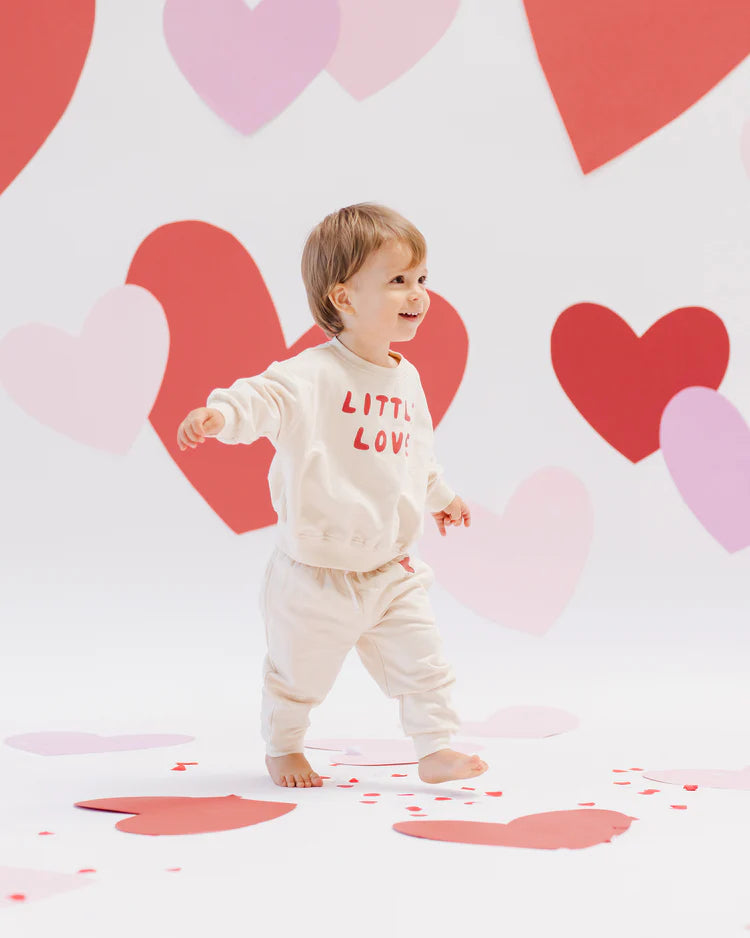 Relaxed Fleece Sweatpant | Quincy Mae | Cupid