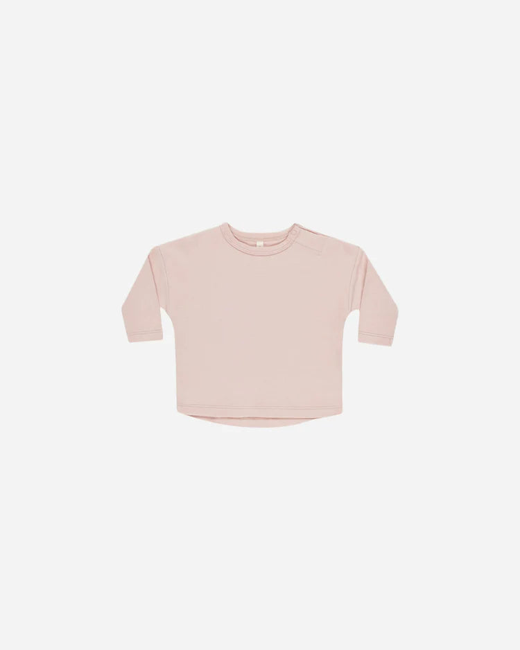 Long Sleeve Tee | Bubblegum | Quincy Mae