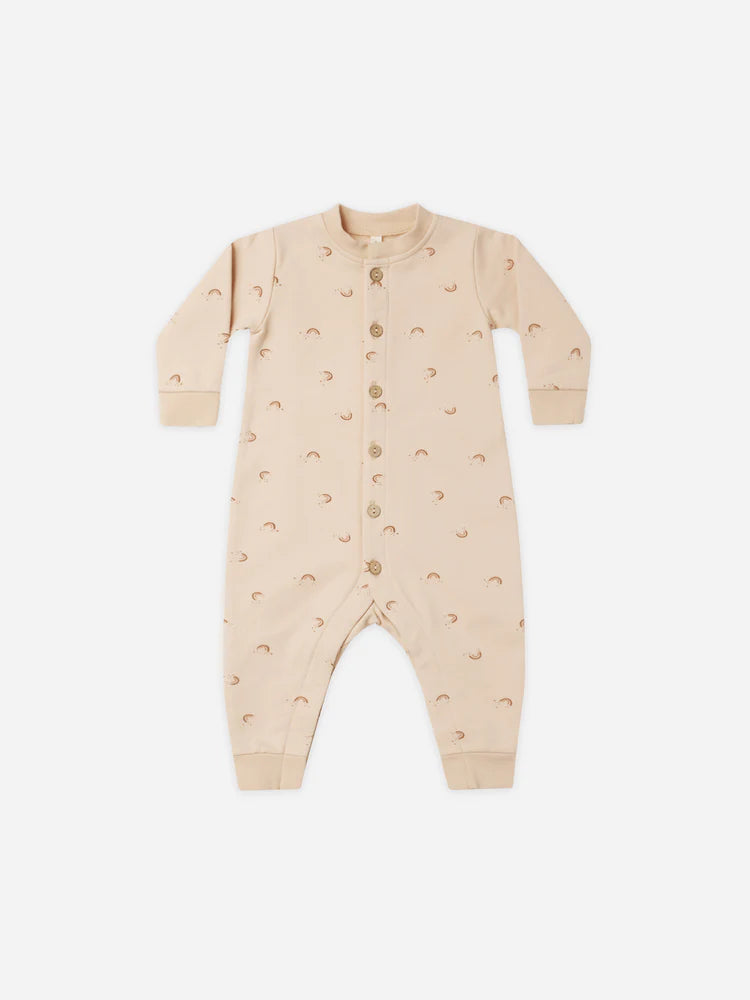 Fleece Jumpsuit | Quincy Mae | Rainbow