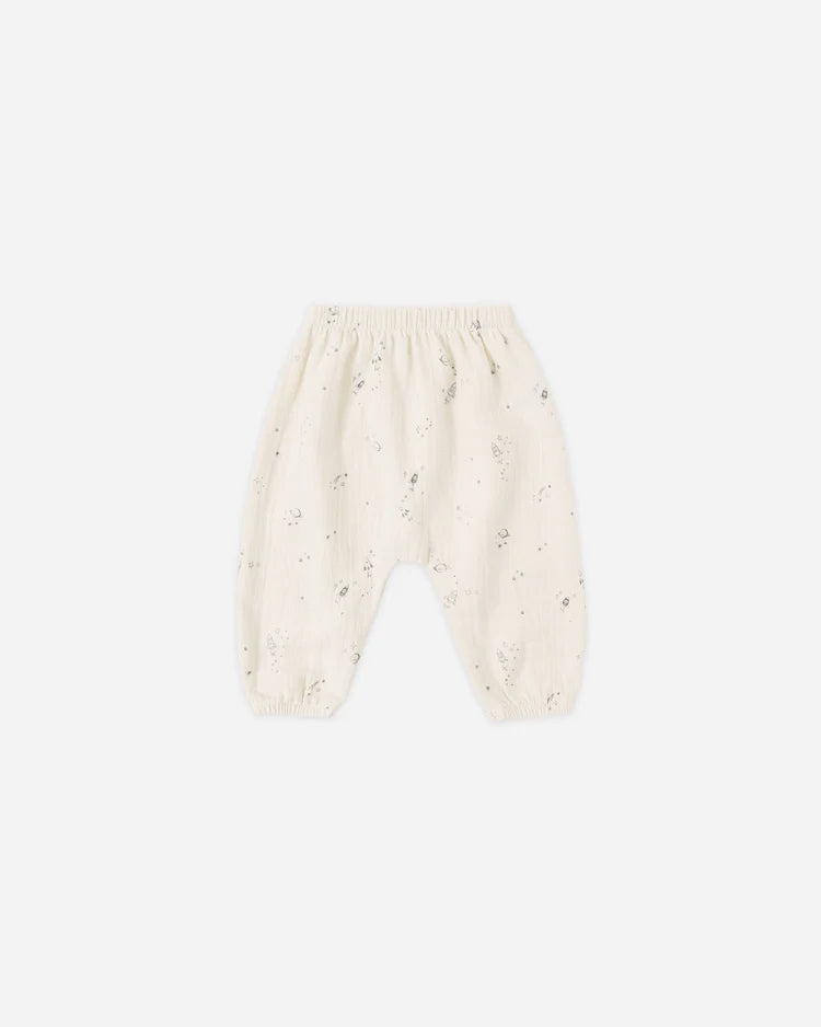 Woven Pant | Space | Quincy Mae