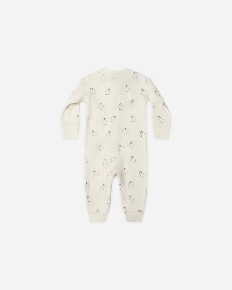 Zip Long Sleeve Sleeper | Penguins | Quincy Mae