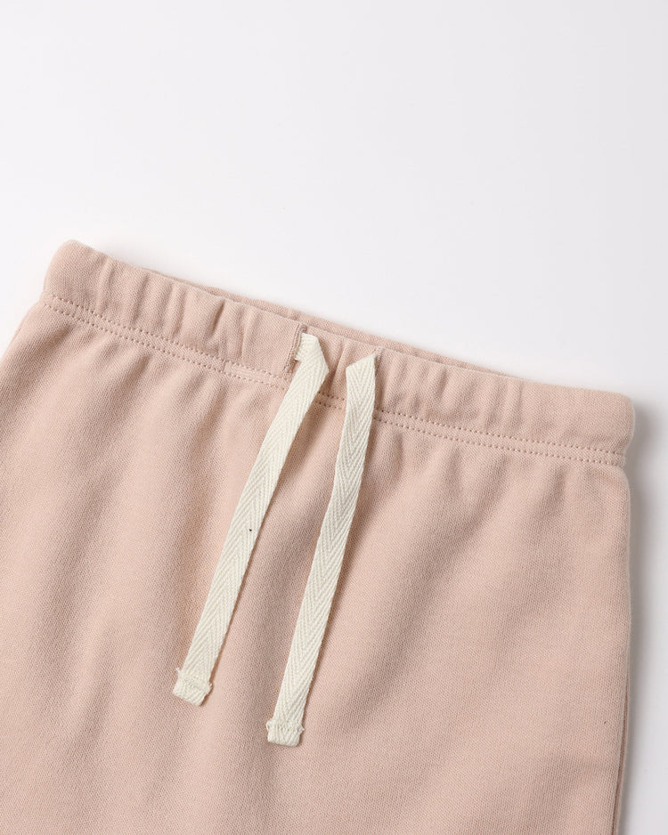 Wrap Top + Footed Pant Set | Dusty Rose | Quincy Mae