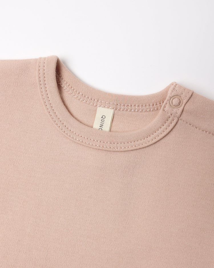 Jersey Bodysuit, 2 Pack | Floral Vine, Dusty Rose | Quincy Mae