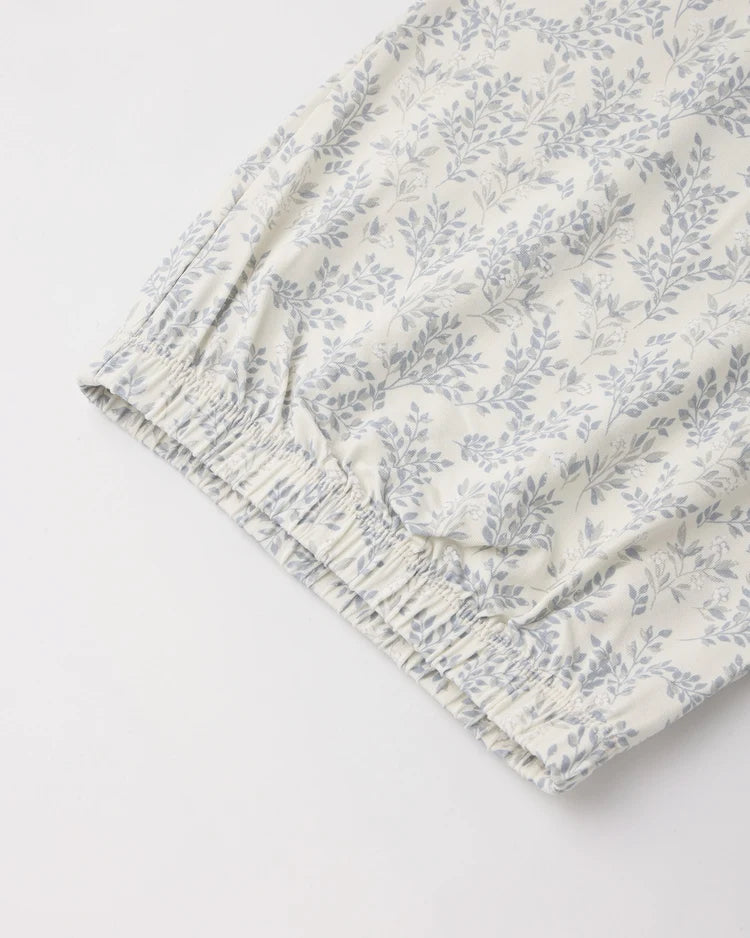 Bamboo Baby Gown + Hat Set | Cloud Floral | Quincy Mae